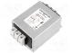 Filter  anti-interference  three-phase  480VAC  6A  61x75x48mm