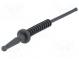 Fastener for fans and protections  Øcutout 4.5mm  black