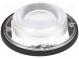 LED lens  round  Mat  silicone  transparent  Colour  black  Ø  90mm