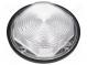 LED lens  round  Mat  silicone  transparent  Colour  black  H  23mm