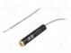Module  laser  17mW  red  dot  635nm  4.5÷6VDC  30÷150mA  Dot Laser