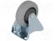 Transport wheel  Ø  100mm  W  32mm  H  128mm  rigid  150kg