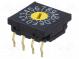 Encoding switch  HEX/BCD  Pos  16  THT  Rcont max  100mΩ  10x10x4mm