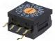 Encoding switch  HEX/BCD  Pos  16  THT  Rcont max  100mΩ  10x10x4mm