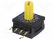 Encoding switch  HEX/BCD  Pos  16  THT  Rcont max  100mΩ  10x10x4mm