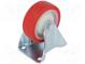 Transport wheel  Ø  100mm  W  30mm  H  128mm  rigid  250kg