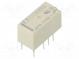 Relay  electromagnetic  DPDT  Ucoil  5VDC  2A  0.3A/125VAC  THT