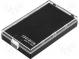 Conductive storage box for ICs  Width 130mm  Ht 14mm  L 75mm