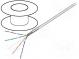 Wire  F/UTP  5e  solid  CCA  4x2x24AWG  PVC  grey  100m  Øcable  5.7mm
