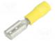 Terminal  flat  2.8mm  0.8mm  female  0.2÷0.5mm2  crimped  yellow