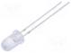 LED  5mm  yellow  10000÷15000mcd  15°  20mA  1.7÷2.5V  Front  convex