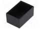 Enclosure  designed for potting  X 20mm  Y 30mm  Z 15mm  ABS