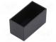 Enclosure  designed for potting  X 20mm  Y 38mm  Z 20mm  ABS