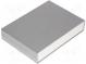 Enclosure  with panel  X 245mm  Y 175mm  Z 50mm  ABS  dark grey