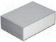 Enclosure  with panel  X 260mm  Y 180mm  Z 85mm  ABS  dark grey