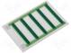 Resistor  thick film  heating  glued  14.4Ω  40W  soldering pads