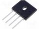 Single-phase bridge rectifier  Urmax 100V  If 2.3A  Ifsm 135A