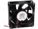 Fan  DC  axial  24VDC  80x80x25mm  101.9m3/h  47.5dBA  ball bearing
