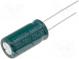 Capacitor  electrolytic  low ESR  THT  220uF  63VDC  Ø10x20mm  ±20%