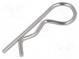 Cotter pin  stainless steel  Ø  3mm  L  72mm  Shaft dia  10÷16mm