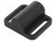 Locator  for spring latches  W  46mm  Mat  zinc alloy  Øhole  8mm