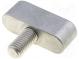 Knob wing  Ext.thread  M8  32mm  stainless steel  W  36mm