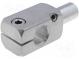 Mounting coupler  pin  D  16mm  W  25mm  H  25mm  aluminium