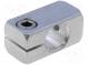 Mounting coupler  D  16mm  W  20mm  H  20mm  L  40mm  aluminium
