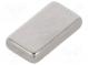 Magnet  permanent  neodymium  H  1.5mm  3.4N  W  4mm  L  7.5mm