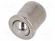Smooth ball spring plunger  stainless steel  L  5mm  F1  2.5N