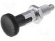 Indexing plungers  Thread  M8  Plating  zinc  5mm  Mat  steel