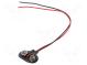 6F22 connector  6F22,6LR61  Batt.no  1  cables  150mm