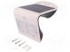Solar LED lamp  3.2W  400lm  Body dim  212x140x109.2mm  IP65