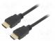 Кабель  HDCP 2.2,HDMI 2.0  вилка HDMI,с обеих сторон  ПВХ  0,5м