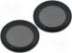 Loudspeaker grille  100mm  metal  2pcs.