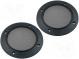 Loudspeaker grille  100mm  metal  2pcs.
