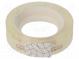 Adhesive tape  transparent  W  12mm  L  20m  Adhesive  acrylic
