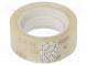 Adhesive tape  transparent  W  18mm  L  20m  Adhesive  acrylic
