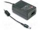 Power supply  switched-mode  12VDC  1.5A  Out  5,5/2,1  18W  85%