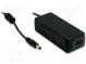 Power supply  switched-mode  18VDC  2.22A  Out  5,5/2,1  40W  89%