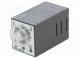 Timer  0,1s÷180h  DPDT  250VAC/5A,30VDC/5A  Usup  100÷240VAC