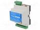 Telemetry  GSM/GPRS  Usup  8÷30VDC  DIN  Kit  antenna  RS232 DCE
