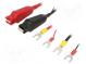 Set of test leads  Imax  10A  Len  1m