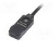 Sensor  inductive  0÷4mm  NPN / NO  Usup  12÷24VDC  100mA  lead 1m