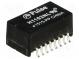 Transformer  LAN  SMD  0÷70°C  Trans  RX 1  1,TX 1  1  -1.1dB