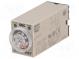 Timer  0,5÷10s  DPDT  250VAC/5A  24VDC  socket  -10÷50°C  PIN  8