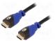 Кабель  HDCP 2.2,HDMI 2.0  вилка HDMI,с обеих сторон  ПВХ  0,5м