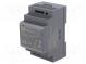MEAN WELL HDR-60-15 Power supply  switched-mode  60W  15VDC  4A  85÷264VAC  120÷370VDC