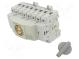 Mains-generator switch  Poles  4  400VAC  63A  IP20  Stabl.pos  3