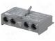 Auxiliary contacts  NO + NC  front  Leads  screw terminals
